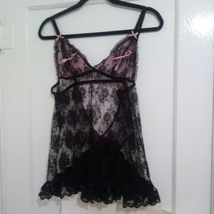 🍒3/$10 - Victoria's Secret Set Pink Black